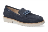 chaussure mephisto mocassins salka bleu jean